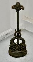 19th Century Cast Iron Door Stop by the Baldwin Foundry (6 of 6) 19th Century Cast Iron Door Stop by the Baldwin Foundry (6 of 6)