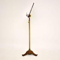 Antique Victorian Mahogany & Brass Reading or Music Stand (6 of 12) Antique Victorian Mahogany & Brass Reading or Music Stand (6 of 12)