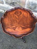 Antique Mahogany Tripod Wine Table (4 of 4) Antique Mahogany Tripod Wine Table (4 of 4)