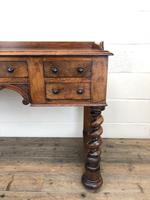 Antique Mahogany Desk with Barley Twist Supports (12 of 13) Antique Mahogany Desk with Barley Twist Supports (12 of 13)