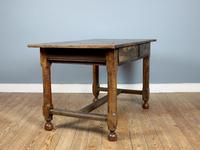 18th Century English Twin Drawer Oak Table (2 of 7) 18th Century English Twin Drawer Oak Table (2 of 7)