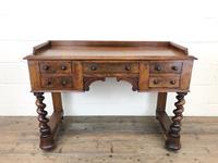Antique Mahogany Desk with Barley Twist Supports (7 of 13) Antique Mahogany Desk with Barley Twist Supports (7 of 13)