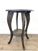 Early 20th Century Carved Side Table (9 of 9) Early 20th Century Carved Side Table (9 of 9)