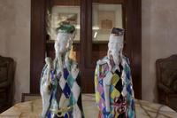 Charming Near Pair of 18th Century Chinese Export Immortals - Harlequin (8 of 11) Charming Near Pair of 18th Century Chinese Export Immortals - Harlequin (8 of 11)
