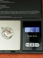 Antique Sterling Silver Hallmarked & Rose Watch Fob 1919, Cricket, Liverpool Union of Boys Club (2 of 4) Antique Sterling Silver Hallmarked & Rose Watch Fob 1919, Cricket, Liverpool Union of Boys Club (2 of 4)