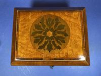 Regency Burr Maple Jewellery Box With Inlay (7 of 16) Regency Burr Maple Jewellery Box With Inlay (7 of 16)