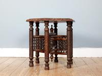 Antique Hexagonal Moorish Mashrabiya Table (2 of 5) Antique Hexagonal Moorish Mashrabiya Table (2 of 5)