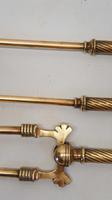 Three piece Victorian 27" Brass Fire Irons or Companion se plus Andirons (9 of 15) Three piece Victorian 27" Brass Fire Irons or Companion se plus Andirons (9 of 15)