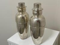 Pair of Decorative Art Deco Style Silver Snowmen Cocktail Shakers (14 of 42) Pair of Decorative Art Deco Style Silver Snowmen Cocktail Shakers (14 of 42)