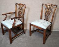 Set of Eight Mahogany Chippendale Style Chairs G.t.rackstraw - Droitwich (6 of 12) Set of Eight Mahogany Chippendale Style Chairs G.t.rackstraw - Droitwich (6 of 12)