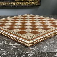 Rosewood bone and mother of Pearl chess board (4 of 7) Rosewood bone and mother of Pearl chess board (4 of 7)