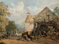 William Charles Goddard (exh.1885) Stunning Country Watermill Landscape Painting (2 of 15) William Charles Goddard (exh.1885) Stunning Country Watermill Landscape Painting (2 of 15)