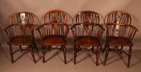 A Set of 4 Yew Tree Windsor Chairs Rockley Workshop (2 of 21) A Set of 4 Yew Tree Windsor Chairs Rockley Workshop (2 of 21)