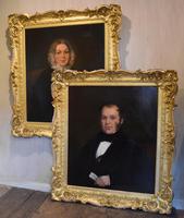 Large Pair of Victorian Oil Portraits (2 of 8) Large Pair of Victorian Oil Portraits (2 of 8)