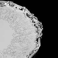Exceptional Large Solid Sterling Silver Victorian Salver/tray/platter 47cm with Cast Border - Hunt & Roskell - Storr Mortimer & Hunt (11 of 29) Exceptional Large Solid Sterling Silver Victorian Salver/tray/platter 47cm with Cast Border - Hunt & Roskell - Storr Mortimer & Hunt (11 of 29)