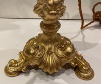 Pair of Patinated Gilt Metal Lamps by Bradley & Hubbard (4 of 6) Pair of Patinated Gilt Metal Lamps by Bradley & Hubbard (4 of 6)
