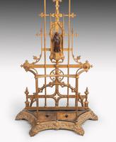Complex Mid 19th Century Cast Iron Hall / Stick Stand (3 of 8) Complex Mid 19th Century Cast Iron Hall / Stick Stand (3 of 8)
