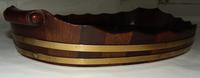 Dutch Oval Mahogany Brass Bound Tray (3 of 5) Dutch Oval Mahogany Brass Bound Tray (3 of 5)