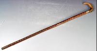 19th Century Horn Handled Walking Stick with White Metal Mounts & Collar (5 of 9) 19th Century Horn Handled Walking Stick with White Metal Mounts & Collar (5 of 9)