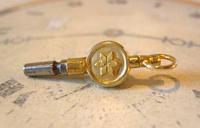 Antique Pocket Watch Chain Fob 1890s Victorian Brass & Steel Swivel Key Size 10 (5 of 9) Antique Pocket Watch Chain Fob 1890s Victorian Brass & Steel Swivel Key Size 10 (5 of 9)