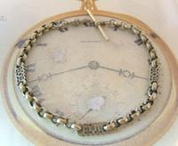 Antique Pocket Watch Chain 1890s Victorian Large Silver Nickel Fancy Link Albert (3 of 12) Antique Pocket Watch Chain 1890s Victorian Large Silver Nickel Fancy Link Albert (3 of 12)