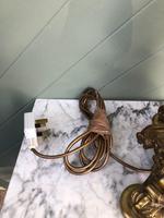 Antique Gilt Brass & Cut Glass Table Lamp (6 of 6) Antique Gilt Brass & Cut Glass Table Lamp (6 of 6)