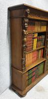 Outstanding Carved Oak Open Library Bookcase (15 of 16) Outstanding Carved Oak Open Library Bookcase (15 of 16)