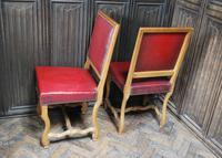Set of 8 French Leather Dining Chairs (5 of 7) Set of 8 French Leather Dining Chairs (5 of 7)