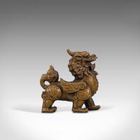Small Antique Pixiu Figure, Oriental, Brass, Mythological, Statue, Victorian (5 of 12) Small Antique Pixiu Figure, Oriental, Brass, Mythological, Statue, Victorian (5 of 12)