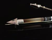 Antique Victorian Scottish Agate Arrow Brooch, Sterling Silver (4 of 9) Antique Victorian Scottish Agate Arrow Brooch, Sterling Silver (4 of 9)