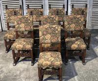 Set of 8 French Oak Dining Chairs (5 of 18) Set of 8 French Oak Dining Chairs (5 of 18)