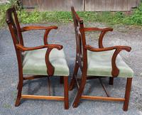 1920s Pair of Mahogany Carver Chairs with Pop-out Seats (2 of 3) 1920s Pair of Mahogany Carver Chairs with Pop-out Seats (2 of 3)