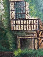 Edwardian Oil Painting Historical Tudor House Little Moreton Hall Congleton (7 of 12) Edwardian Oil Painting Historical Tudor House Little Moreton Hall Congleton (7 of 12)