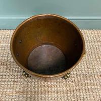 Spectacular 19th Century Victorian Arts & Crafts Antique Copper Log Bucket (5 of 7) Spectacular 19th Century Victorian Arts & Crafts Antique Copper Log Bucket (5 of 7)