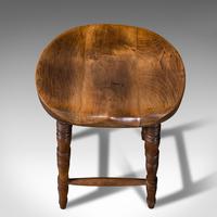 Antique Artist's Stool, English, Beech, Ash, Saddle Seat, Victorian c.1900 (9 of 12) Antique Artist's Stool, English, Beech, Ash, Saddle Seat, Victorian c.1900 (9 of 12)
