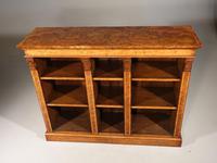 A Sophisticated Mid 19th Century Walnut Dwarf Open Bookcase (2 of 5) A Sophisticated Mid 19th Century Walnut Dwarf Open Bookcase (2 of 5)