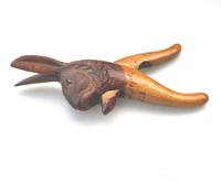 Extremely Rare & Fine Softwood Carved Novelty Nutcracker Hare c.1923 (6 of 9) Extremely Rare & Fine Softwood Carved Novelty Nutcracker Hare c.1923 (6 of 9)