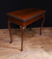 Georgian style Card Table Mahogany Games Tables 1880 (7 of 8) Georgian style Card Table Mahogany Games Tables 1880 (7 of 8)