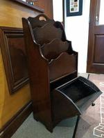 Mahogany Tall Magazine Rack (3 of 7) Mahogany Tall Magazine Rack (3 of 7)