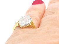 2.35ct Diamond & 18ct Yellow Gold Solitaire Ring - Antique c.1900 (9 of 9) 2.35ct Diamond & 18ct Yellow Gold Solitaire Ring - Antique c.1900 (9 of 9)