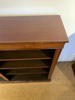 Edwardian Inlaid Open Bookcase (10 of 11) Edwardian Inlaid Open Bookcase (10 of 11)