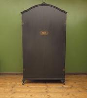 Vintage Black Painted 1950s Armoire Wardrobe, Gothic Shabby Chic (12 of 16) Vintage Black Painted 1950s Armoire Wardrobe, Gothic Shabby Chic (12 of 16)
