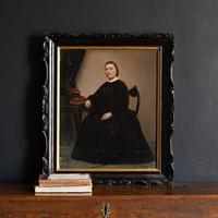 19th Century Swedish School Portrait Of Maria Birgitta, Oil Painting (10 of 10) 19th Century Swedish School Portrait Of Maria Birgitta, Oil Painting (10 of 10)