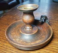 Rare Stunning 18th Century Oak & Bronze Hunting Dog Handle Chamberstick c.1770 (12 of 13) Rare Stunning 18th Century Oak & Bronze Hunting Dog Handle Chamberstick c.1770 (12 of 13)