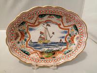 Incredible Quality 18th Century Dutch Delft doré Butter Tub (9 of 10) Incredible Quality 18th Century Dutch Delft doré Butter Tub (9 of 10)