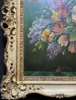 An Extraordinary Original 1952 Vintage French Still Life Of Flowers Oil Painting (10 of 11) An Extraordinary Original 1952 Vintage French Still Life Of Flowers Oil Painting (10 of 11)