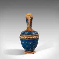 Antique Decorative Ewer, German, Ceramic, Serving Flask, Liqueur Bottle c.1900 (6 of 12) Antique Decorative Ewer, German, Ceramic, Serving Flask, Liqueur Bottle c.1900 (6 of 12)