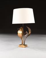 Impressive 1970 Gilt Bronze and Quartz Lamp by Willy Daro (4 of 10) Impressive 1970 Gilt Bronze and Quartz Lamp by Willy Daro (4 of 10)