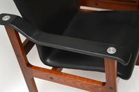 Pair of Vintage Danish Rosewood & Leather Armchairs (4 of 12) Pair of Vintage Danish Rosewood & Leather Armchairs (4 of 12)