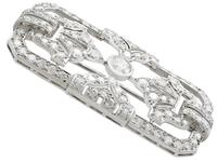 4.53ct Diamond & Platinum Brooch - Art Deco - French c.1930 (3 of 9) 4.53ct Diamond & Platinum Brooch - Art Deco - French c.1930 (3 of 9)